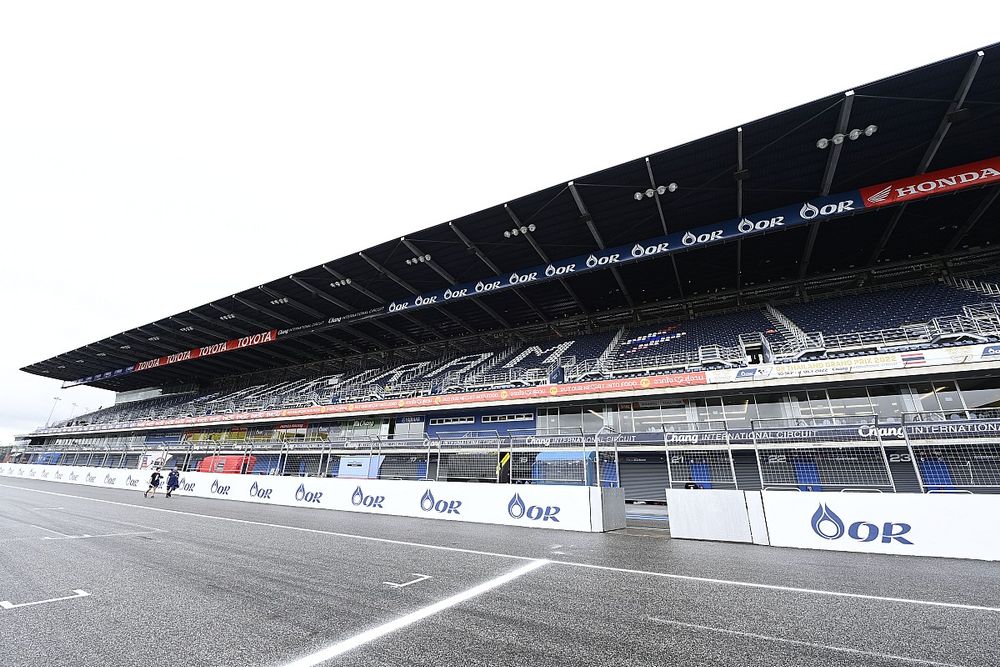 Start van MotoGP-race in Thailand uitgesteld