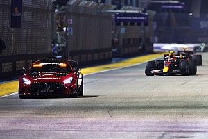 Perez explains "miscommunication" with F1 safety car during Singapore GP