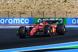 VIDEO: Leclerc spint en sloopt setje harde banden tijdens VT3