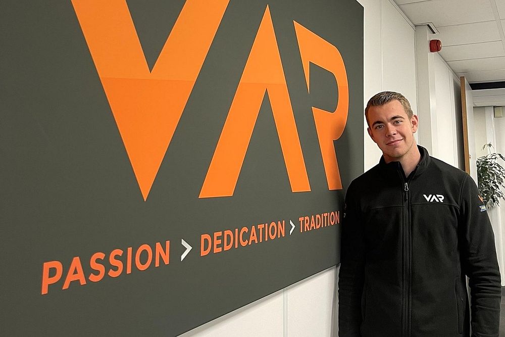 Richard Verschoor in 2023 met Van Amersfoort Racing in Formule 2