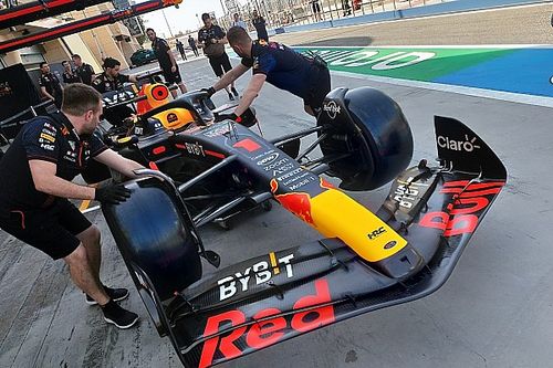 GALERÍA Y VIDEO: Debuta el RB19 de Checo Pérez y Verstappen en Bahréin