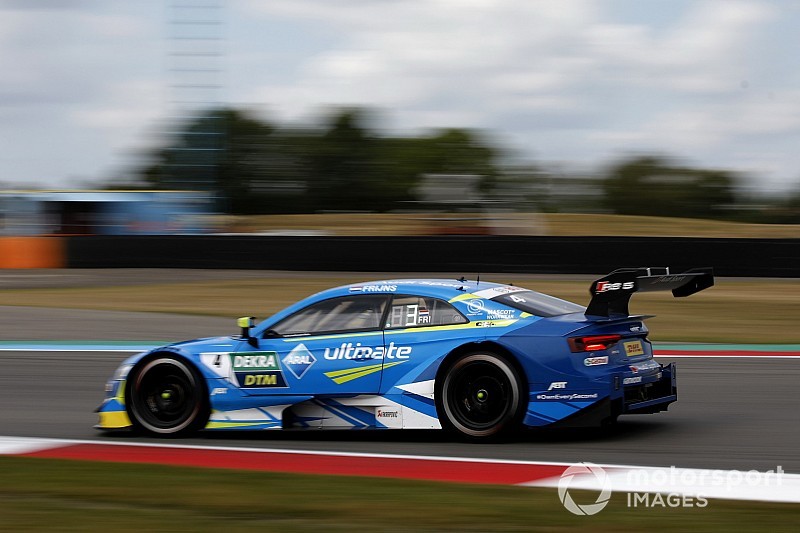 Frijns topt tweede training op TT Circuit, Audi domineert