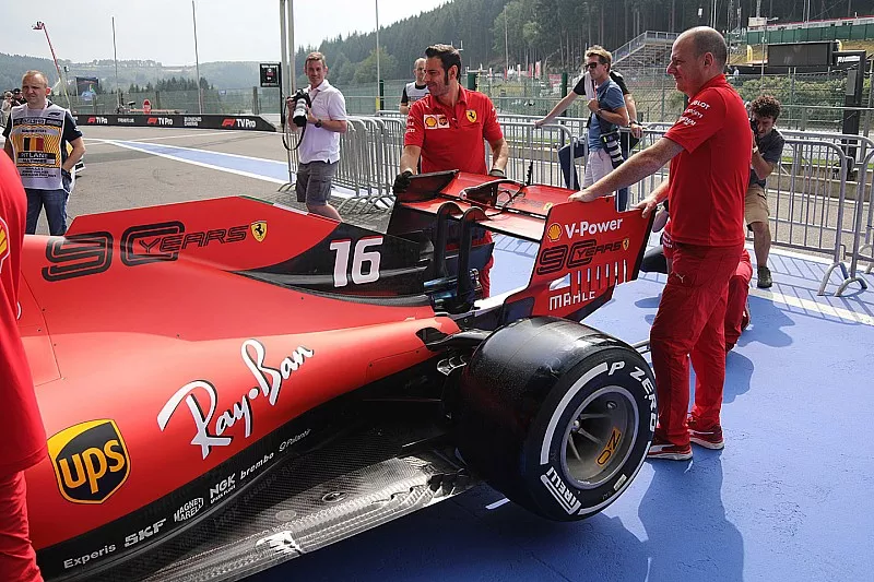 Ferrari SF90 achterzijde detail