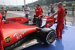 Ferrari ala posteriore scarica, Mercedes media