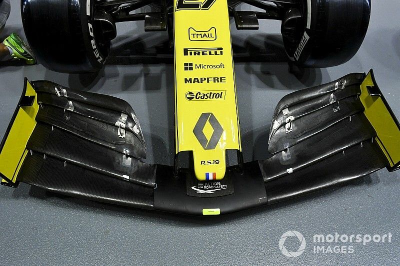 Front wing of Renault R.S.19 