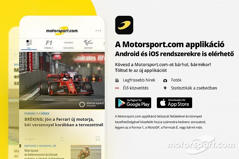 Hivatalos: elstartolt az új Motorsport.com applikációnk!