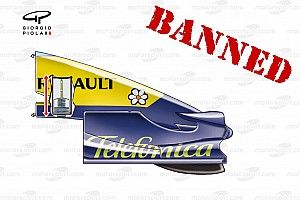 ¿Por qué se prohibió el mass damper de Renault?
