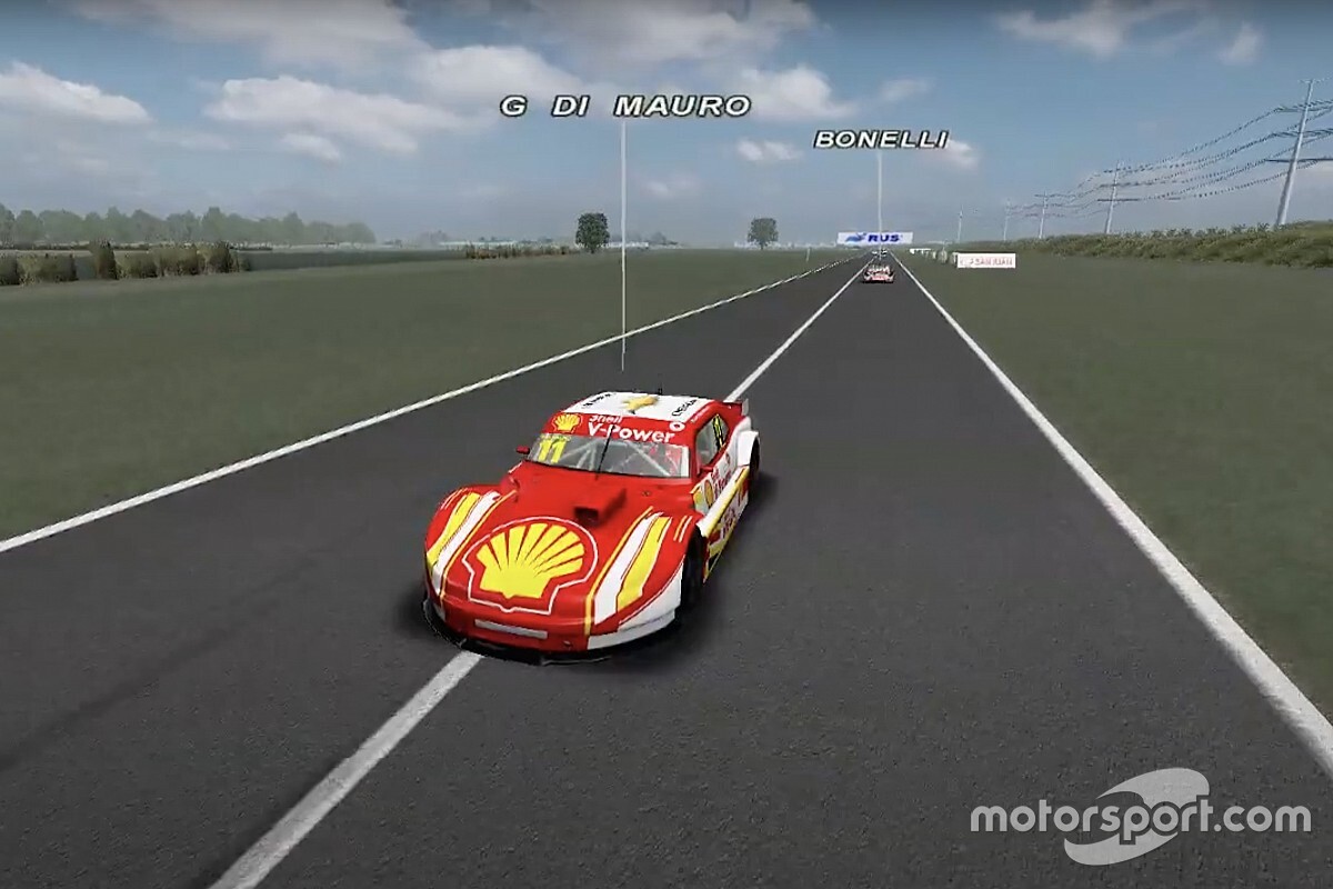 Gaetano di Mauro brilha em prova virtual do Turismo Carretera