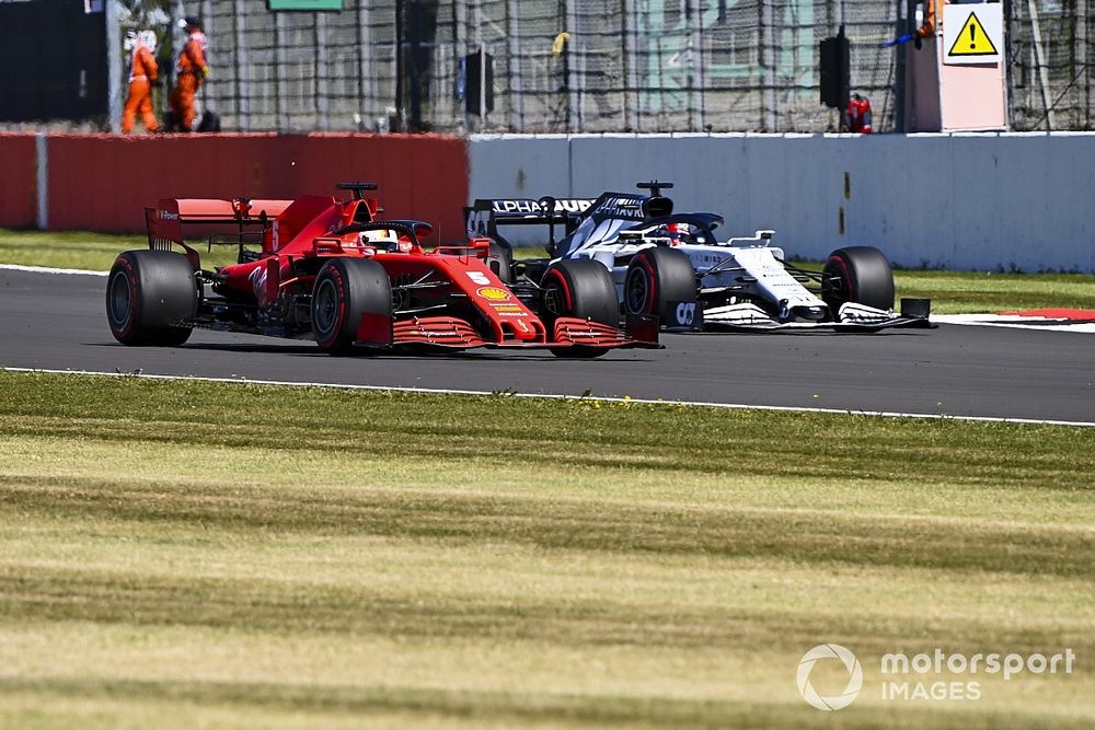 Sebastian Vettel, Ferrari SF1000, Daniil Kvyat, AlphaTauri AT01