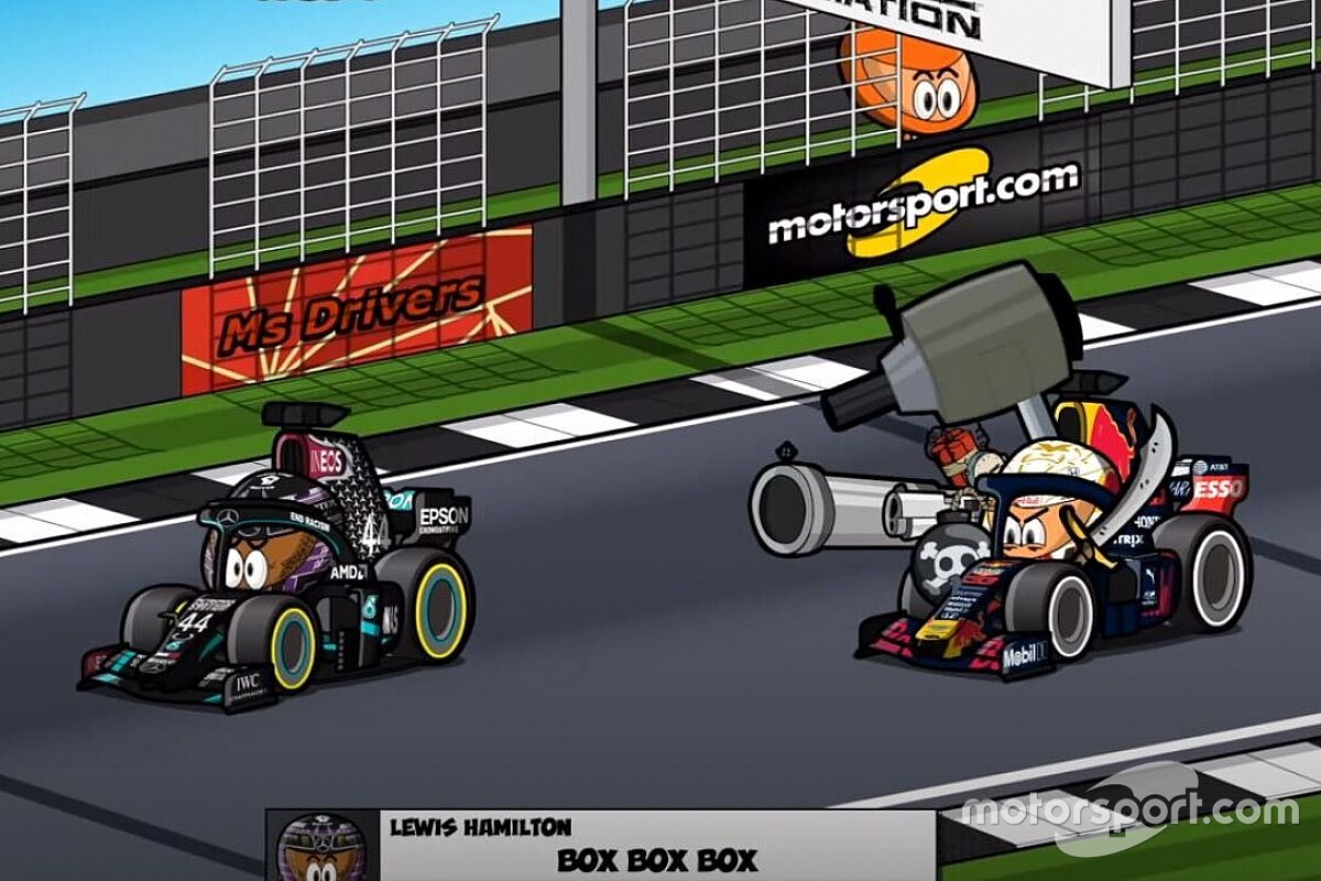 Vídeo: la curiosa visión del GP del 70° Aniversario por los Minis