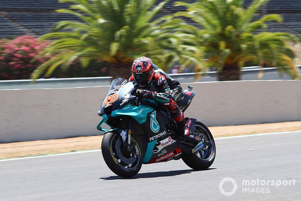 Quartararo a mis son chrono et sa première victoire de côté