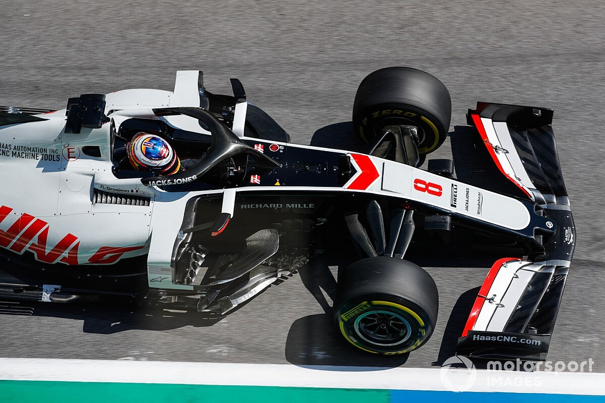 Gyenge a Haas, Magnussen az esőben reménykedik, Grosjean abban, hogy nem kell használniuk a módosításokat