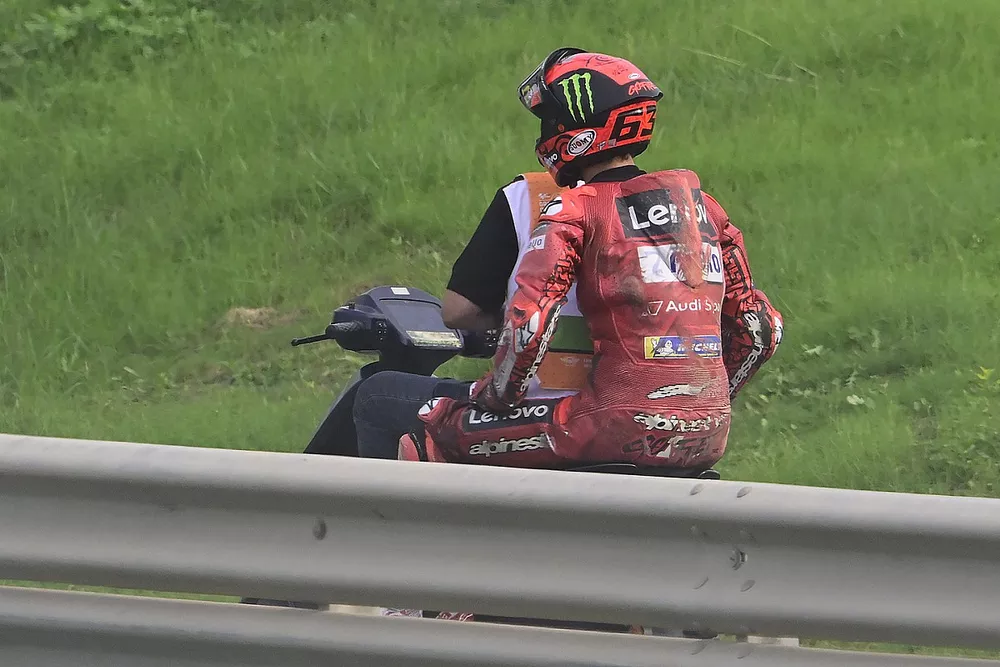 Francesco Bagnaia, Ducati Team na de crash