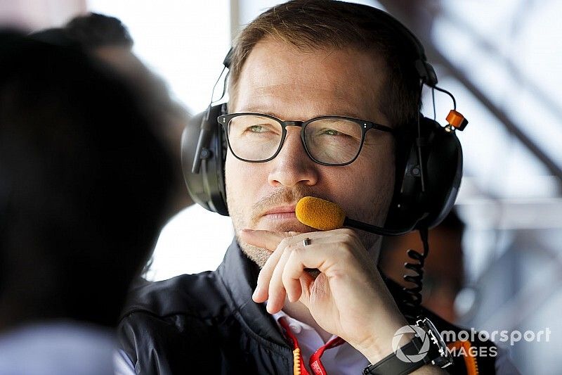 Andreas Seidl, Team Principal, McLaren