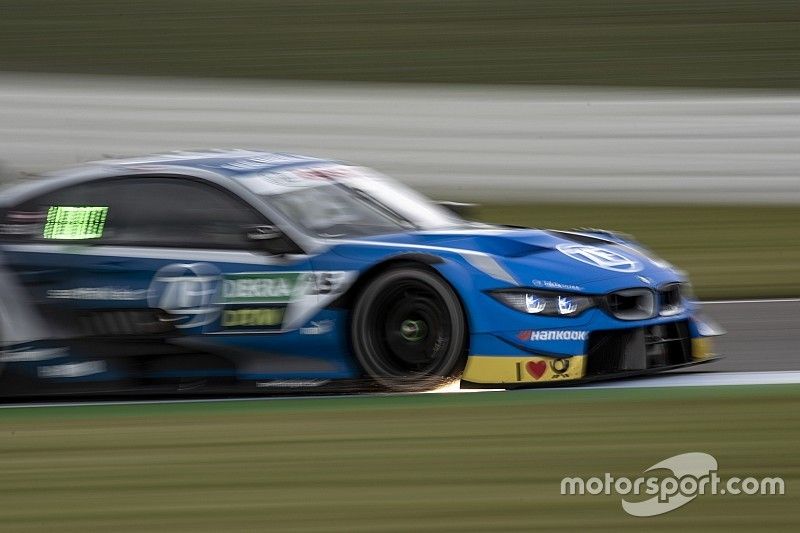 DTM Zolder: BMW bovenaan met Eng op natte vrijdag