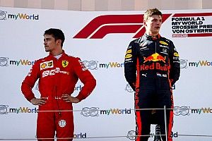 Leclerc ve "divertido" el video de su pelea en karts con Verstappen
