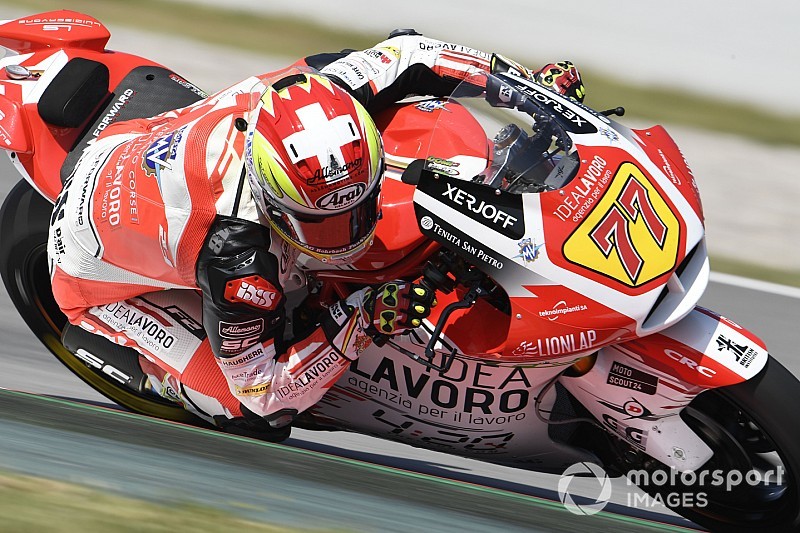Fotostrecke: Die Schweizer Aegerter, Lüthi und das Schweizer Team Forward Racing beim GP von Katalonien
