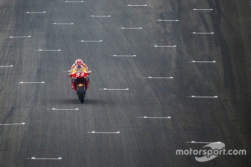Márquez: “En las primeras vueltas iba con miedo a fallar”