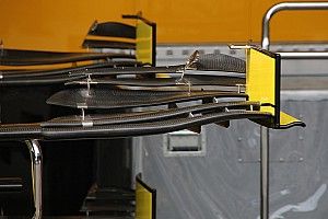 Renault: flap quasi a incidenza zero nell'ala anteriore della R.S.19