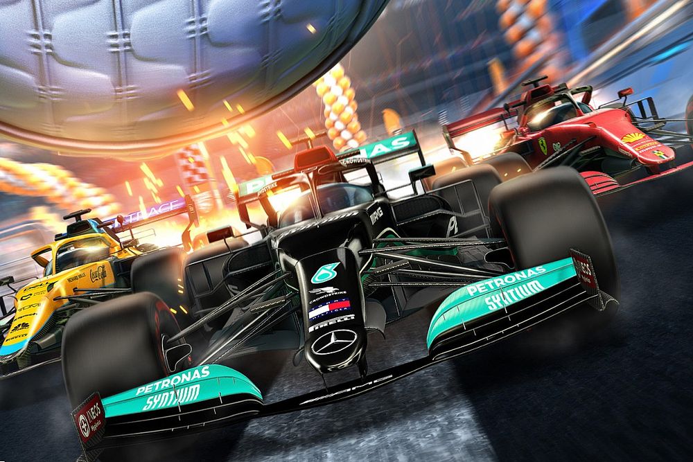 Formula 1 Resmi Hadir di Dalam Gim Rocket League