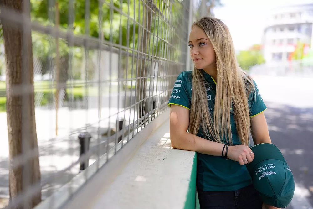 Jessica Hawkins, Driver ambassador, Aston Martin