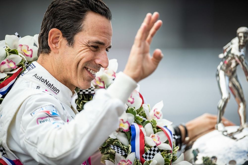 Helio Castroneves, Meyer Shank Racing Honda 