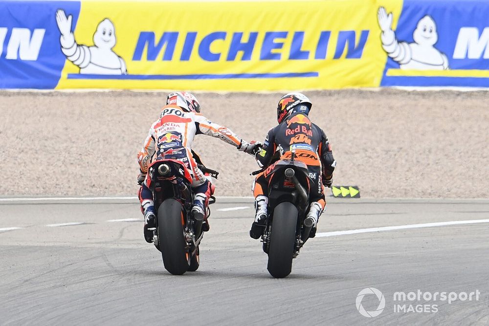 Miguel Oliveira, Red Bull KTM Factory Racing, Marc Marquez, Repsol Honda Team