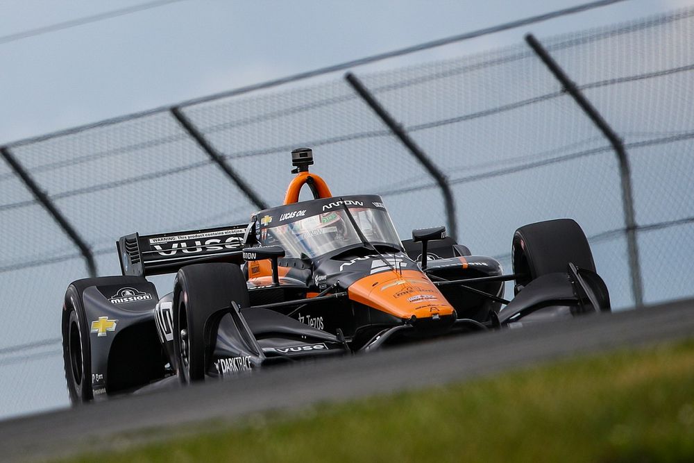 O'Ward al frente de la segunda práctica en Mid-Ohio