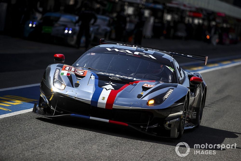 #83 AF Corse Ferrari 488 GTE EVO: Francois Perrodo, Nicklas Nielsen, Alessio Rovera 