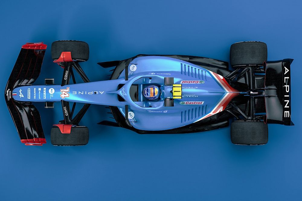 Alpine 2022 F1-auto