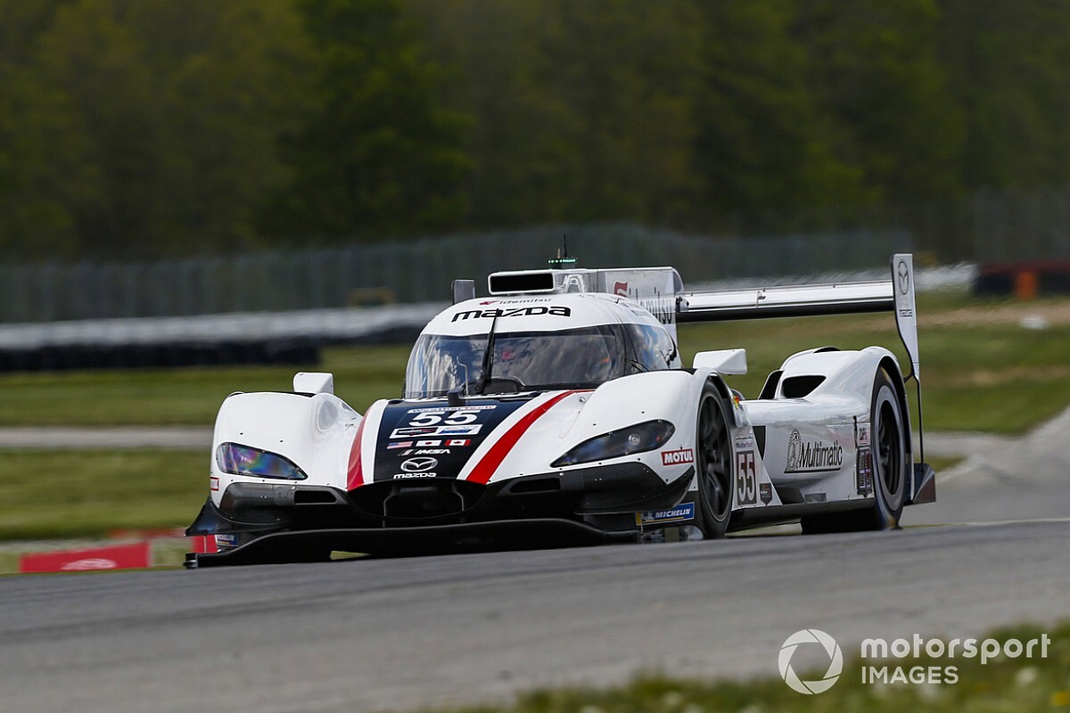 Mazda toma la pole para la carrera de IMSA en Mid-Ohio