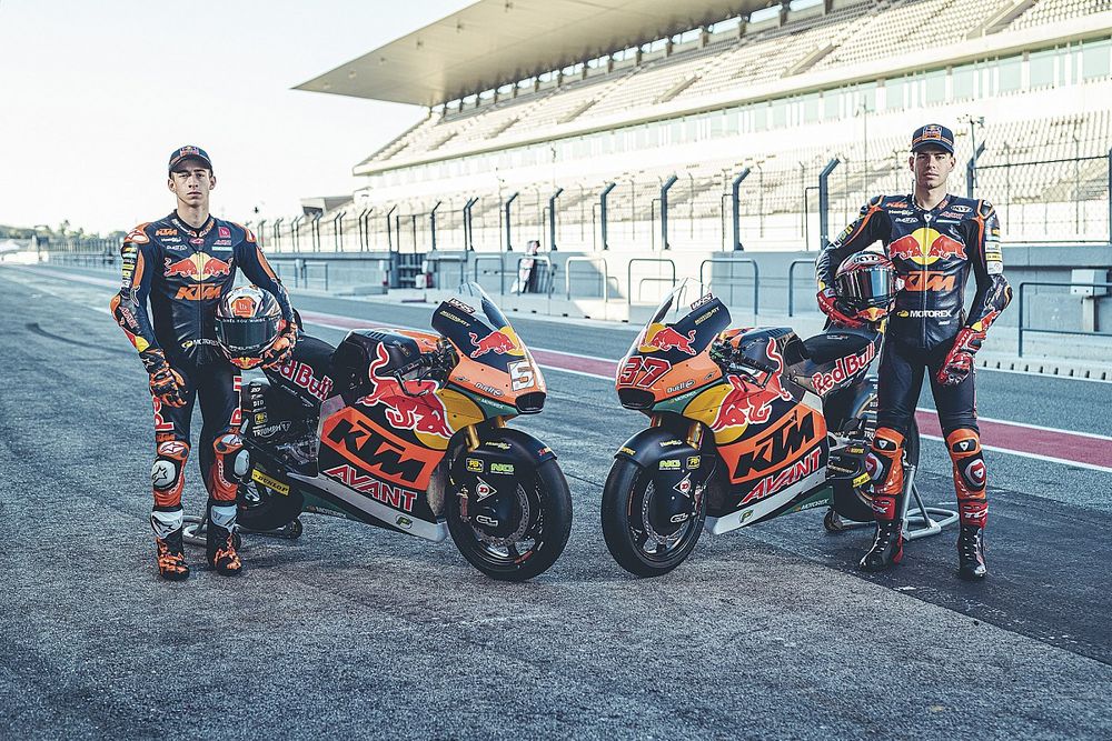 Pedro Acosta, Red Bull KTM Ajo, Augusto Fernandez,  Red Bull KTM Ajo
