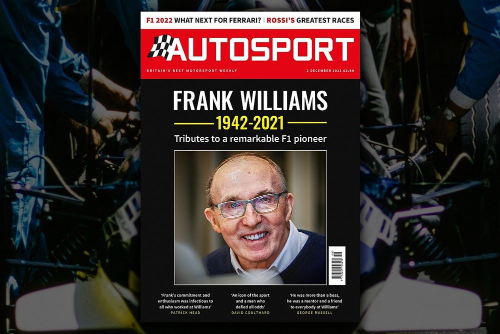 Magazine: Frank Williams - 1942-2021
