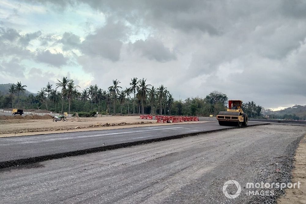 Pembangunan Mandalika International Street Circuit, Lombok, Indonesia