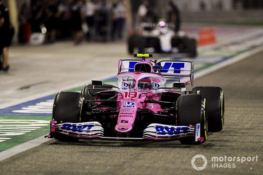 Stroll privé de Q3 par un malentendu pneumatique