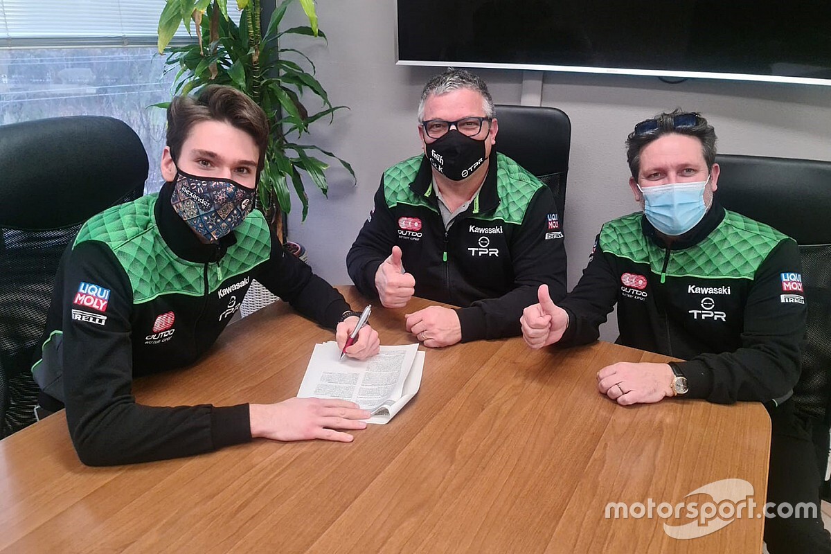 Samuele Cavalieri, Rookie Kesembilan di WSBK 2021