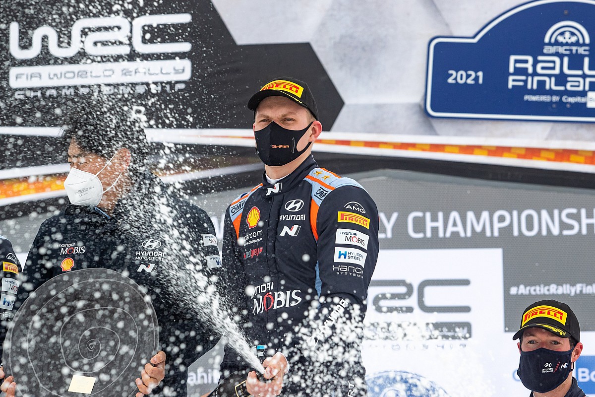 Business news news latest news business updates Arctic WRC: Tanak beats record-breaker Rovanpera thumbnail