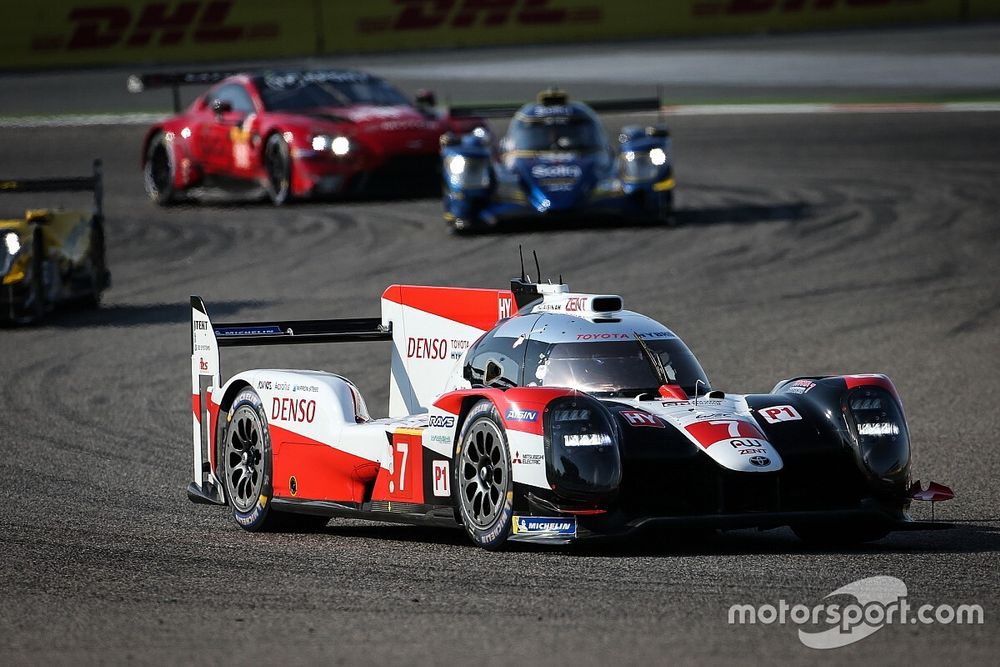 WEC, Bahrain, 4a Ora: dominio della Toyota #7, ok Porsche in GTE
