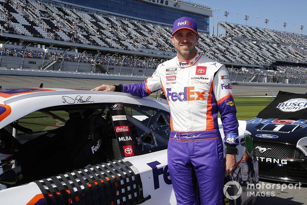 Denny Hamlin, Joe Gibbs Racing, Toyota Camry FedEx Express