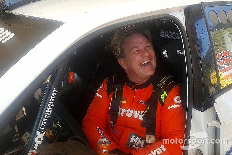 Henning Solberg i Jimmy McRae w Rally Pačejov