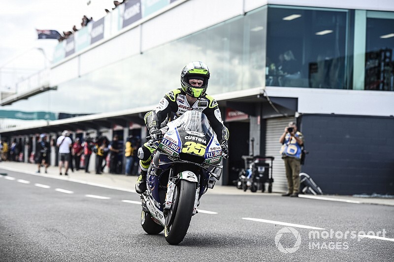Crutchlow 'opgelucht en blij' dat kwalificatie afgelast werd