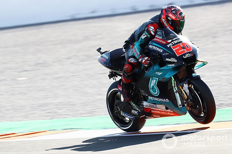 MotoGP: Quartararo domina treinos desta sexta-feira em Valência