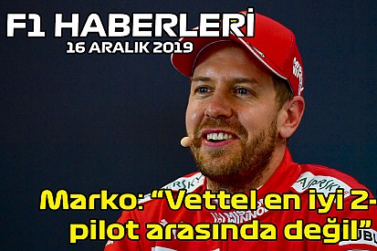 Video: "Vettel, F1'in en iyi 3 pilotu arasında değil" - 16 Aralık 2019 F1 ve Motor Sporları Haberleri