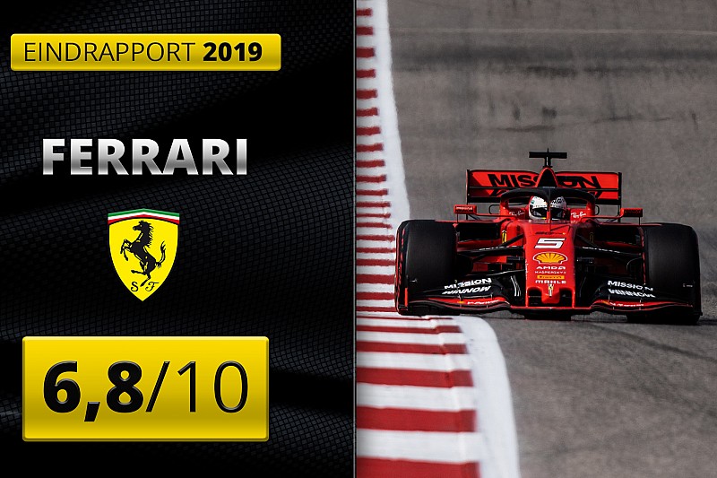Eindrapport Ferrari: Volop commotie, maar weer geen hoofdprijs