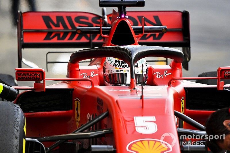 Ferrari se ve por detrás de Mercedes y Red Bull