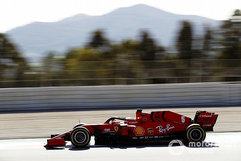 テスト後半2日目、午前はベッテルが最速。レッドブルのフェルスタッペンは5番手
