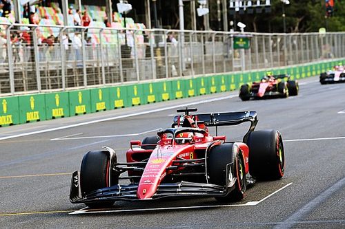 La parrilla de salida del GP de Azerbaiyán 2022 de F1 en Bakú