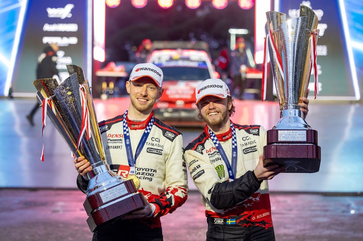 Le "rêve fou" d'Oliver Solberg, vainqueur du Monte-Carlo