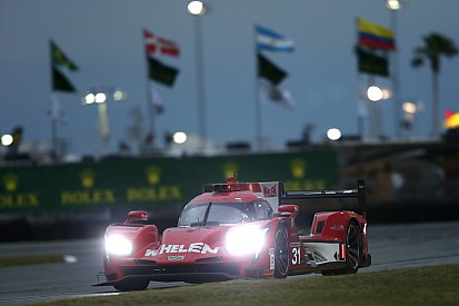 Daytona 24 Hours: Hr8 - Action Express Cadillac goes behind the wall