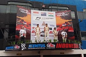 F4/SEA Sentul: Kahia juara Race 5, Presley Martono kembali naik podium